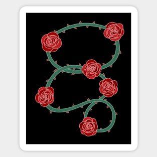 Thorns and Roses (Simple) Sticker